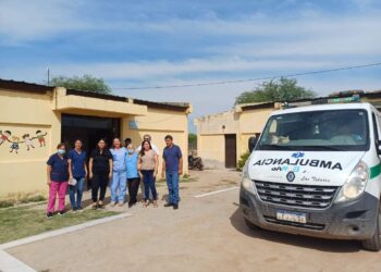 La Directora del Interior Dra. Graciela Alzogaray visitó Los Telares y mantuvo reunión con la Intendente municipal y la directora del Hospital