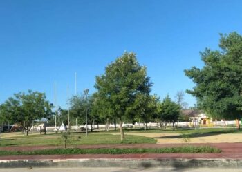 Un viernes soleado y muy agradable sobre Santiago del Estero