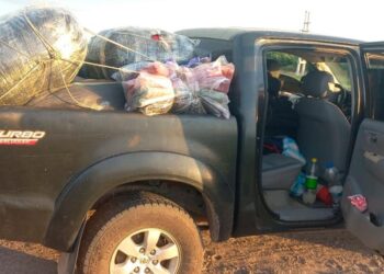 POZO HONDO: Conductor de una camioneta con paquetes sospechosos evadió un control policial