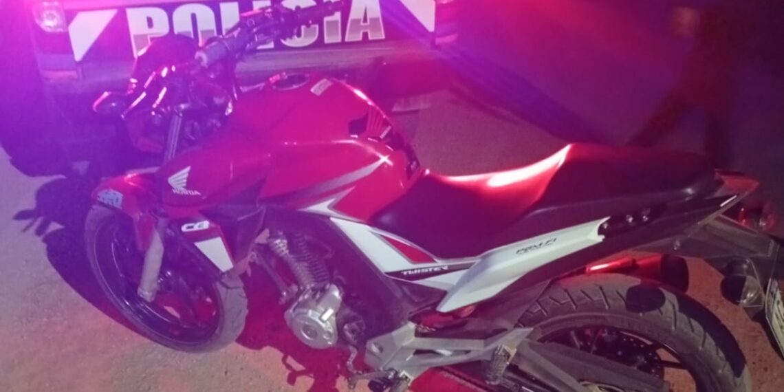 RECUPERARON UNA MOTOCICLETA QUE TENÍA PEDIDO DE SECUESTRO POR ROBO
