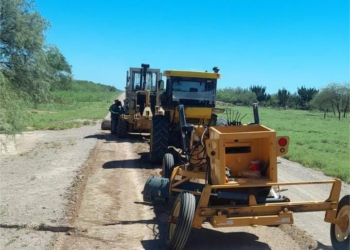 Arreglos y reparación de caminos en la jurisdicción de Villa Salavina