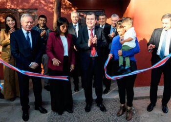 El Gobernador Gerardo Zamora inauguró obras en el departamento Alberdi
