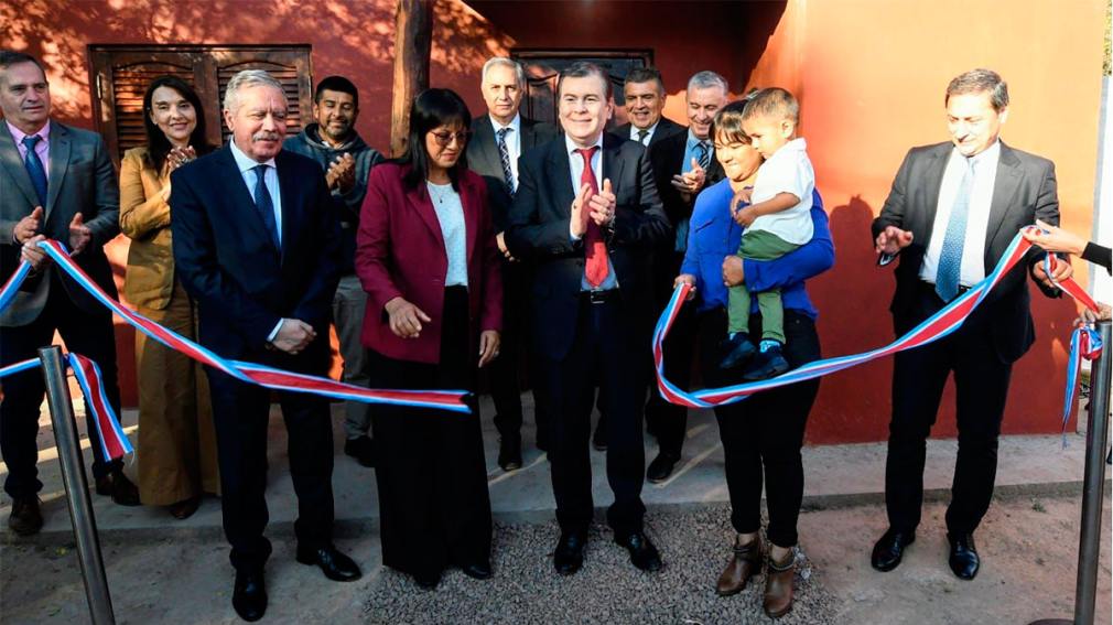 El Gobernador Gerardo Zamora inauguró obras en el departamento Alberdi