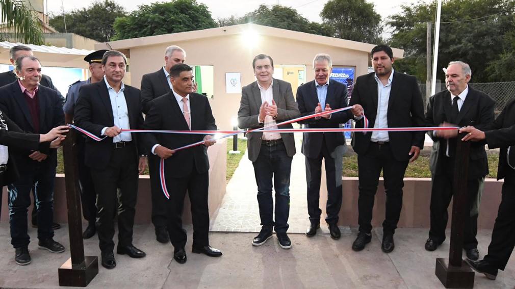 El Gobernador Dr. Gerardo Zamora inauguró obras en Gramilla