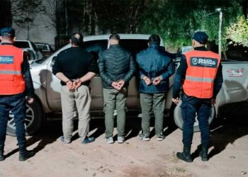 Tres detenidos en allanamientos por un caso de abigeato agravado