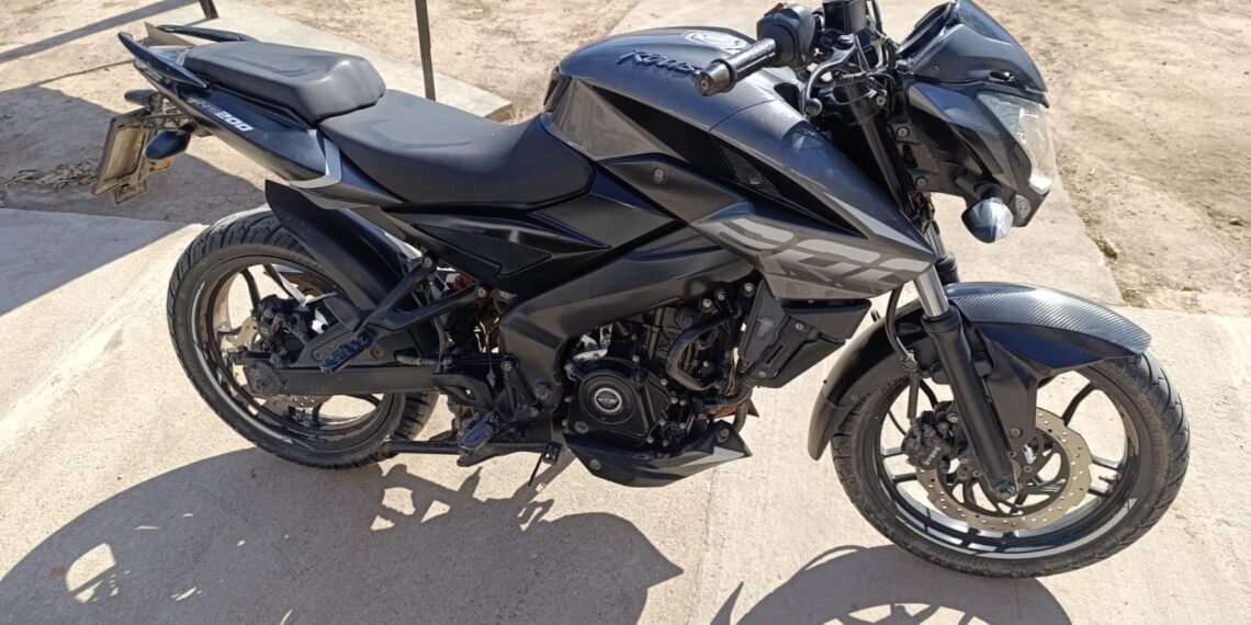 En operativo de prevención la policía secuestro una motocicleta con pedido de secuestro