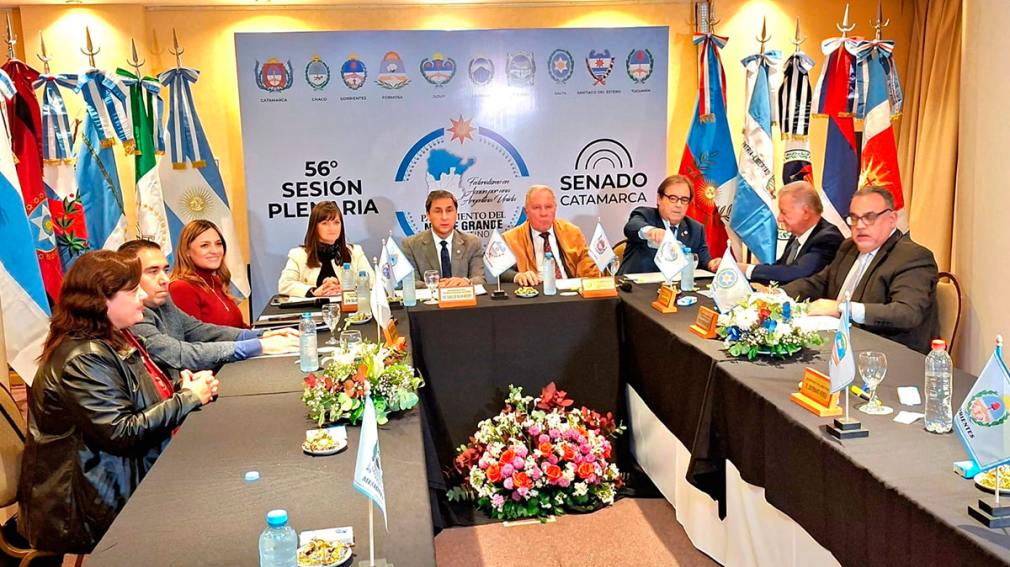 La junta ejecutiva del Parlamento del Norte Grande Argentino se reunió en Catamarca