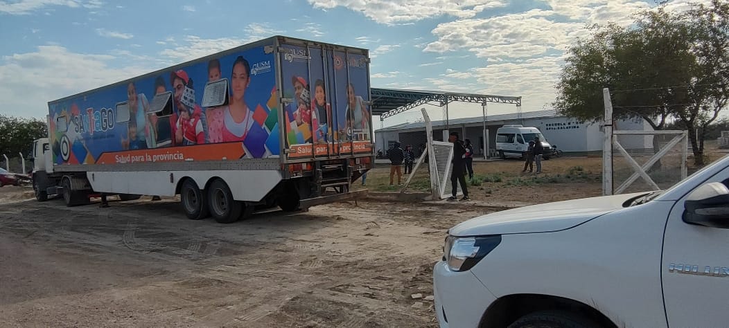 Realizaron Operativo Móvil de salud en el interior del Dpto Salavina.