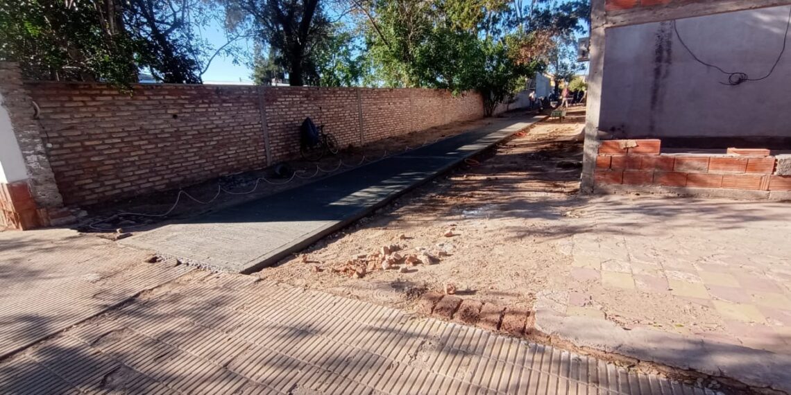 LA MUNICIPALIDAD DE LOS TELARES INICIO LA OBRA DEL NUEVO PASAJE PEATONAL