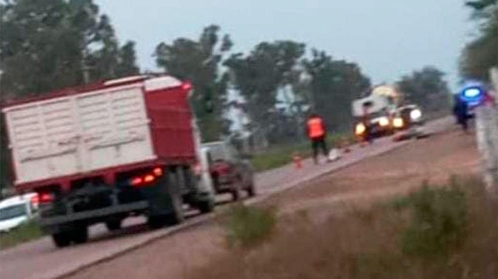 Choque entre moto y camioneta terminó con un hombre muerto en la Ruta 89