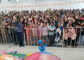 Celebraron el Día del Niño en Los Telares