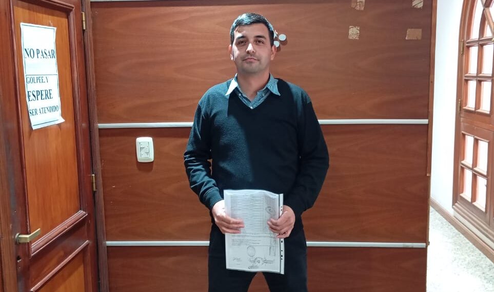 Romeo Ledesma se presento oficialmente como candidato en Vaca Human