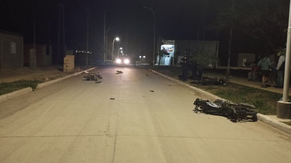 brutal accidente de tránsito que de milagro no terminó en tragedia en Los Telares