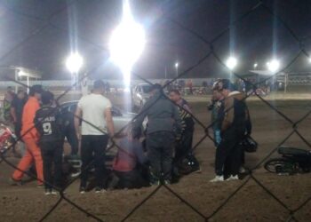 Tragedia en una carrera de motos en Colonia Dora: murió un piloto de 26 años