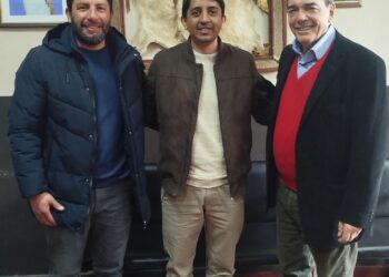 Ronald Paz se presento oficialmente como candidato en Chilca Juliana