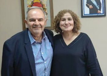 La Paliza: La comisionada Claudia Galeano se reunió con autoridades de diferentes áreas.