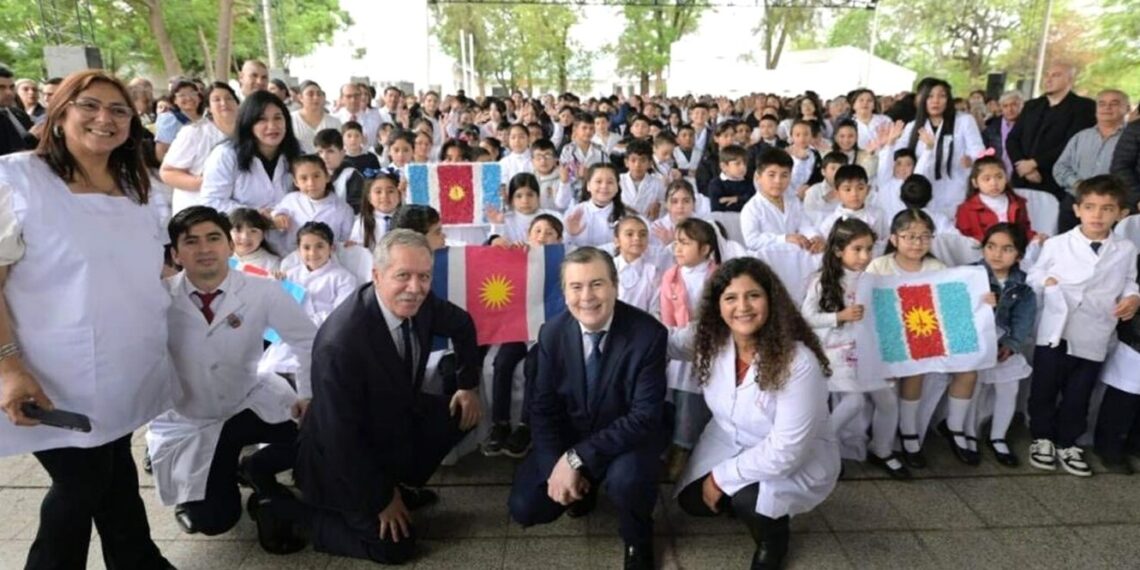 Zamora inauguró obras en Pozo Hondo