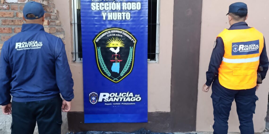 Los Telares: La Policía recuperó carne porcina que había sido robada el día ayer