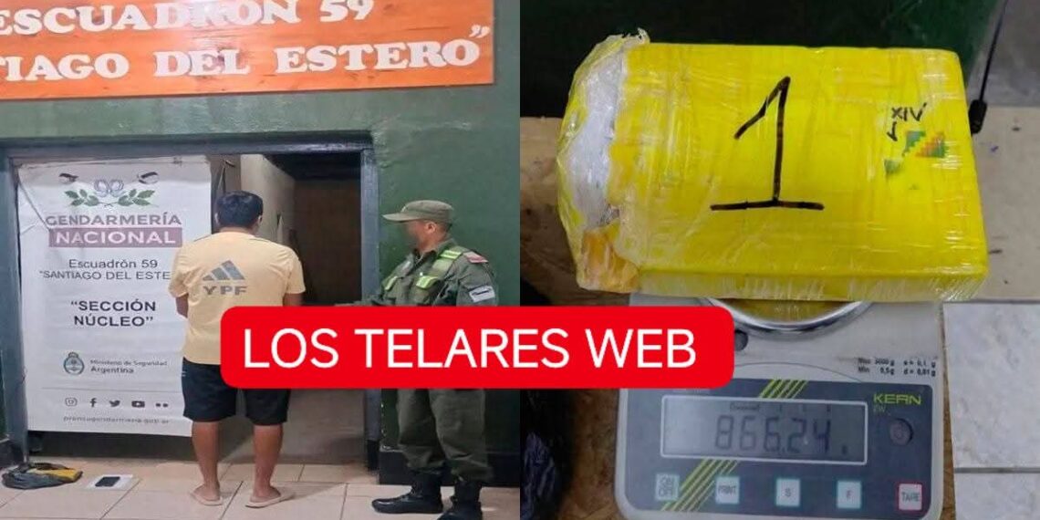 DURANTE UN CONTROL EN RUTA 34, ATRAPAN A UN PELIGROSO NARCO AÑATUYENSE CON COCAÍNA EN SU PODER