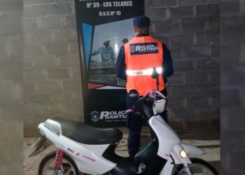 Los Telares: secuestraron una moto por maniobras peligrosas en la vía pública