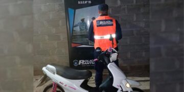 Los Telares: secuestraron una moto por maniobras peligrosas en la vía pública