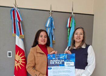 Intendente de Los Telares, junto a la Juez de Paz mantuvieron una reunión