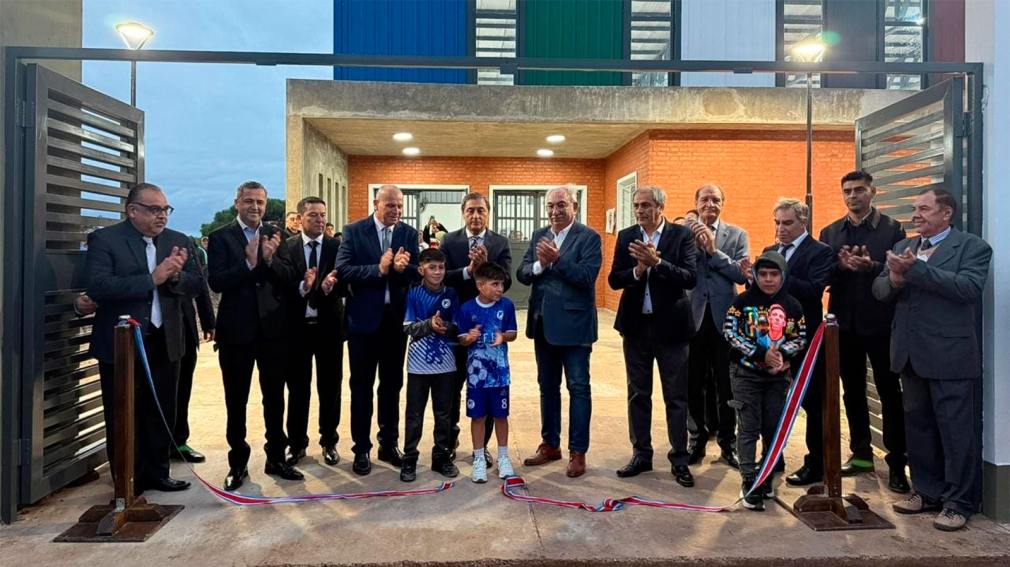 Lugones celebró sus 136 años con la inauguración de obras